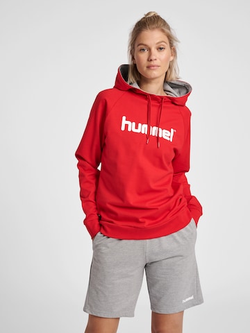 Hummel Sports sweatshirt in Red: front
