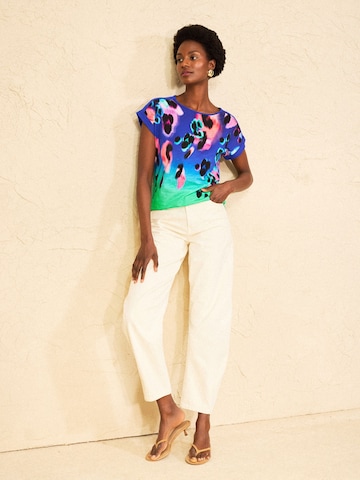 love & roses Shirt in Blue