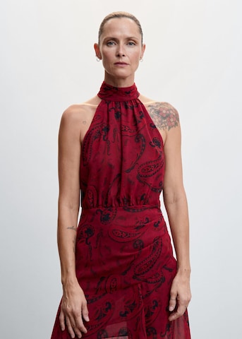 MANGO Dress 'Sunrise' in Red