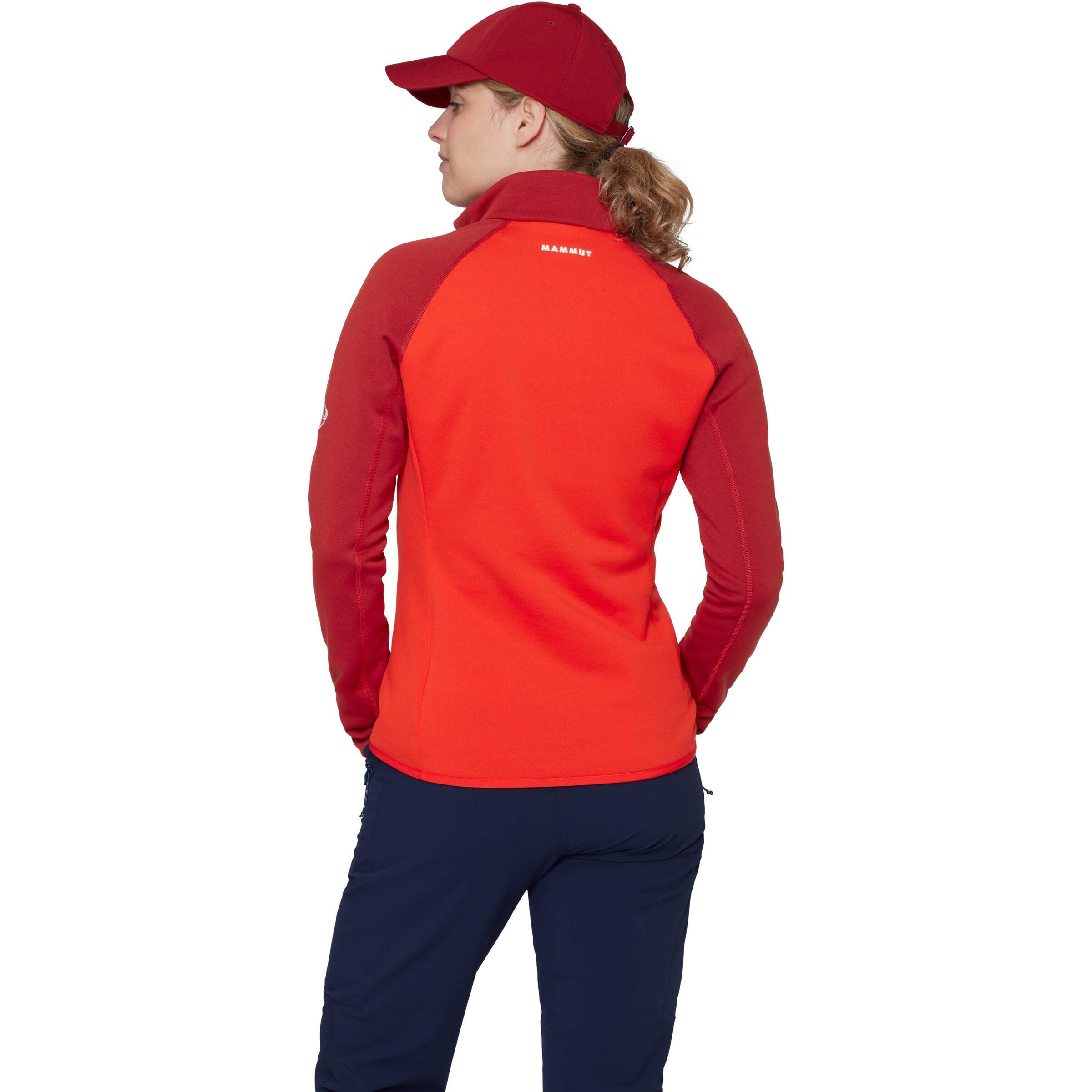 MAMMUT Funktionsfleecejacke 'Aconcagua' in Rot