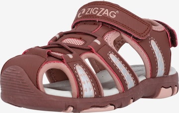 ZigZag Sandals & Slippers 'Konha' in Brown: front