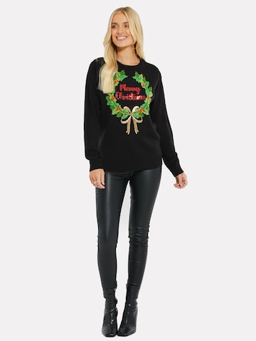 Threadbare Trui 'Eve' in Zwart