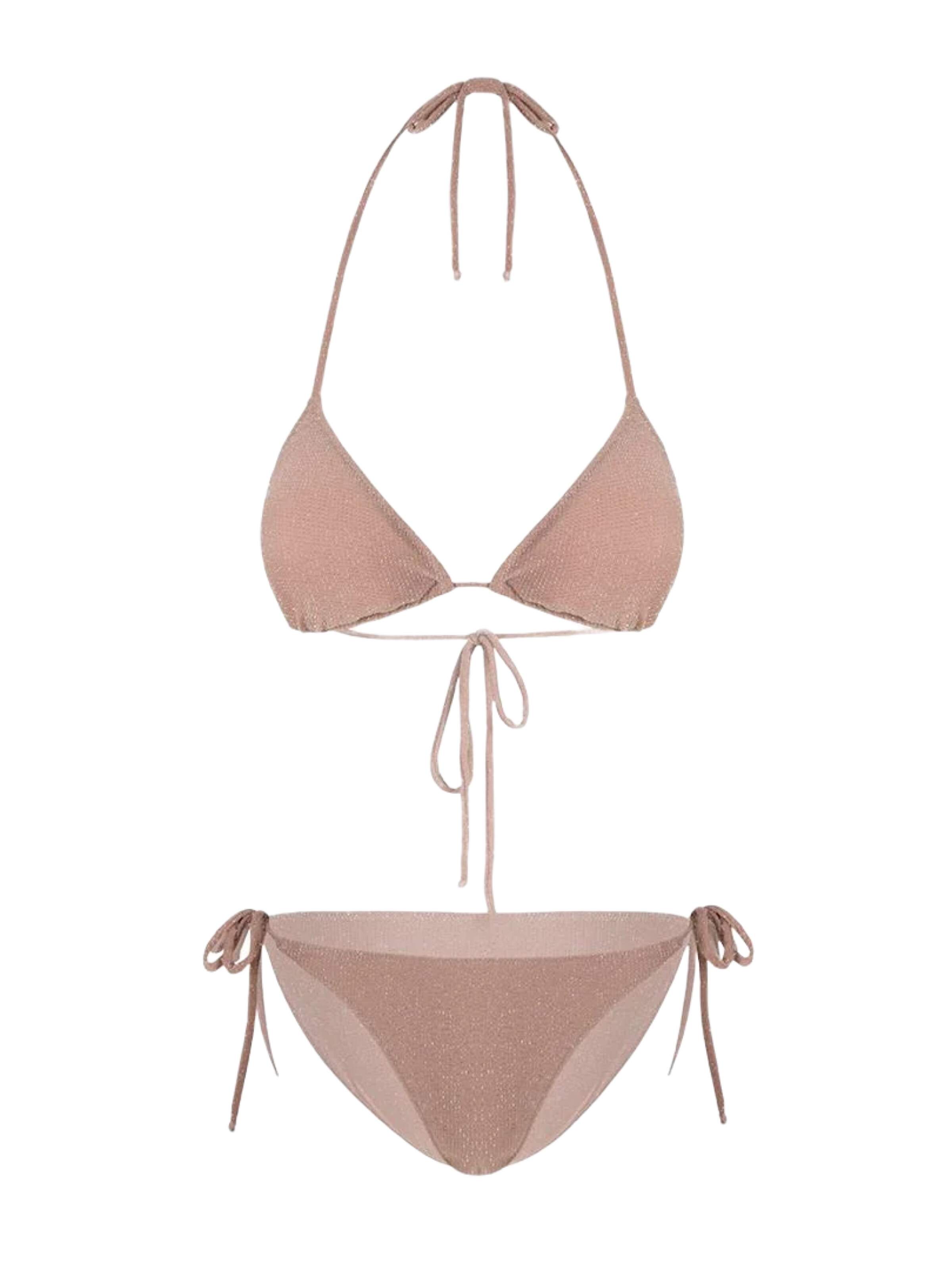 Triangle Bikini Rivus en marron : devant