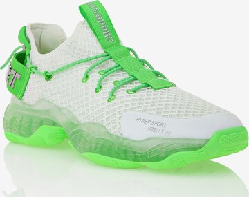 Plein Sport - Sapatilhas baixas em branco: frente