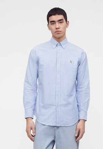 Coupe regular Chemise 'CLASSIC' Polo Ralph Lauren en bleu