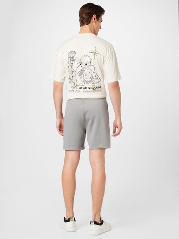 HOLLISTER Regular Shorts 'LEVEL UP' in Grau