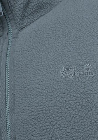 JACK WOLFSKIN Funkčná flisová bunda - Sivá