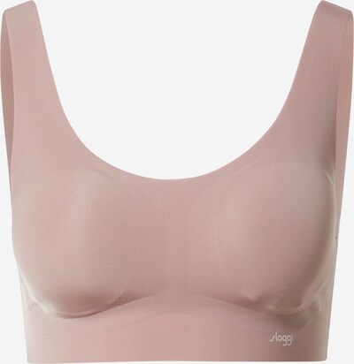 SLOGGI Soutien-gorge 'ZERO Feel' en rose ancienne / blanc cassé, Vue avec produit