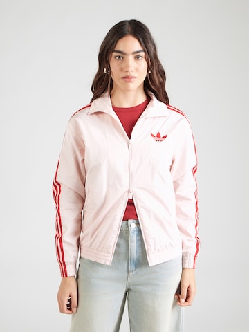 ADIDAS ORIGINALS Tussenjas in Roze: voorkant