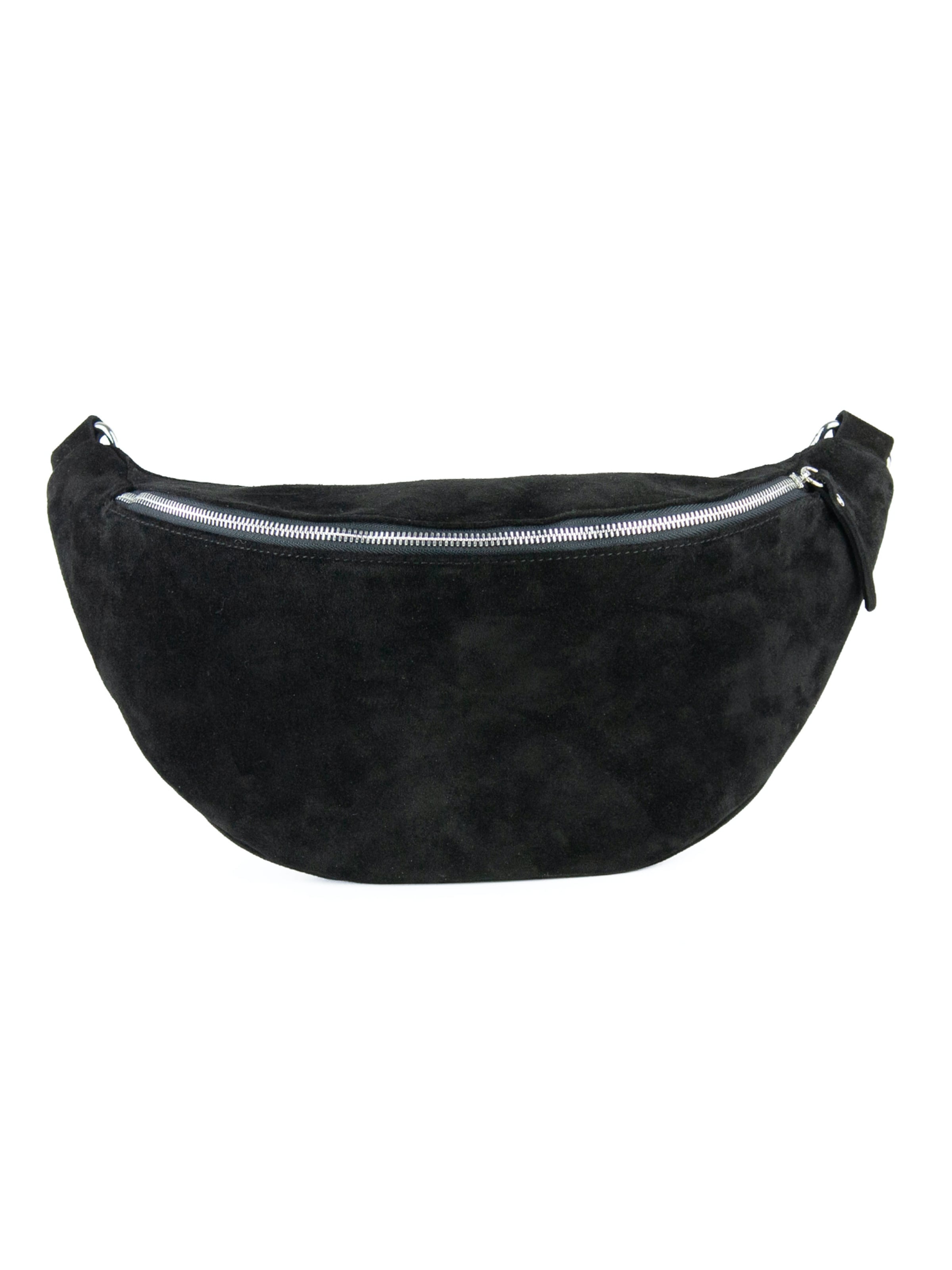 Sacs banane 'VALENTINA XL' lePelou en noir : devant