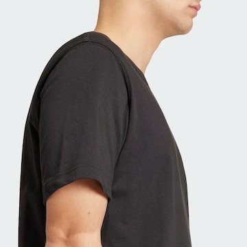 ADIDAS ORIGINALS Shirt 'Trefoil Essentials' in Black