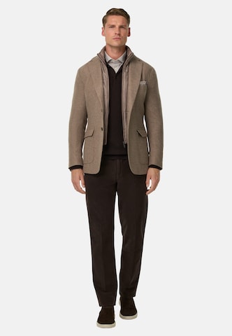 Boggi Milano Regular fit Colbert in Grijs