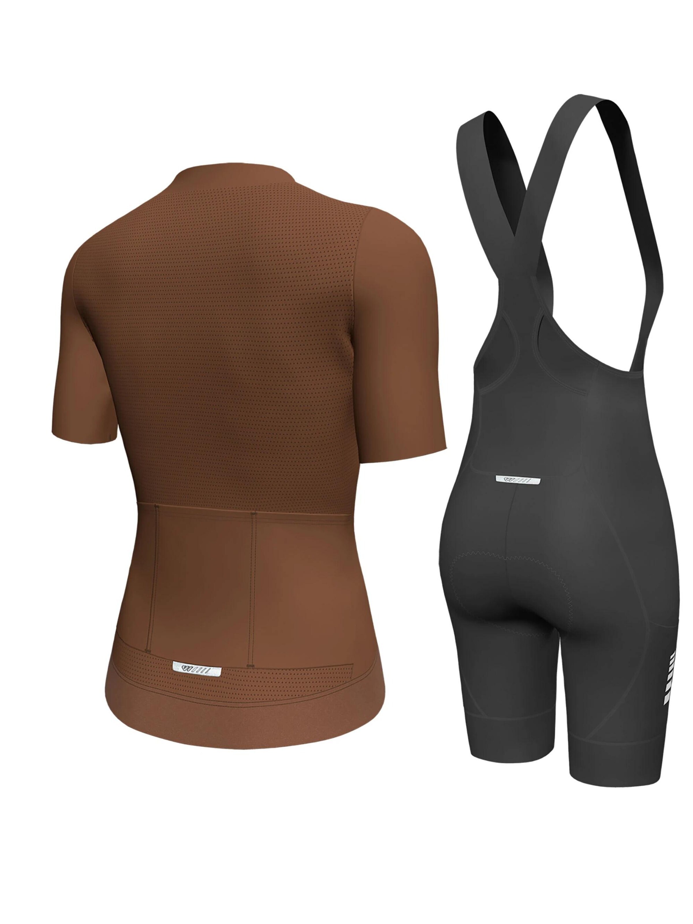 Survêtement 'Wulibike Radsport-Set 'Aero Contour' in Braun/Schwarz' WULIBIKE en marron