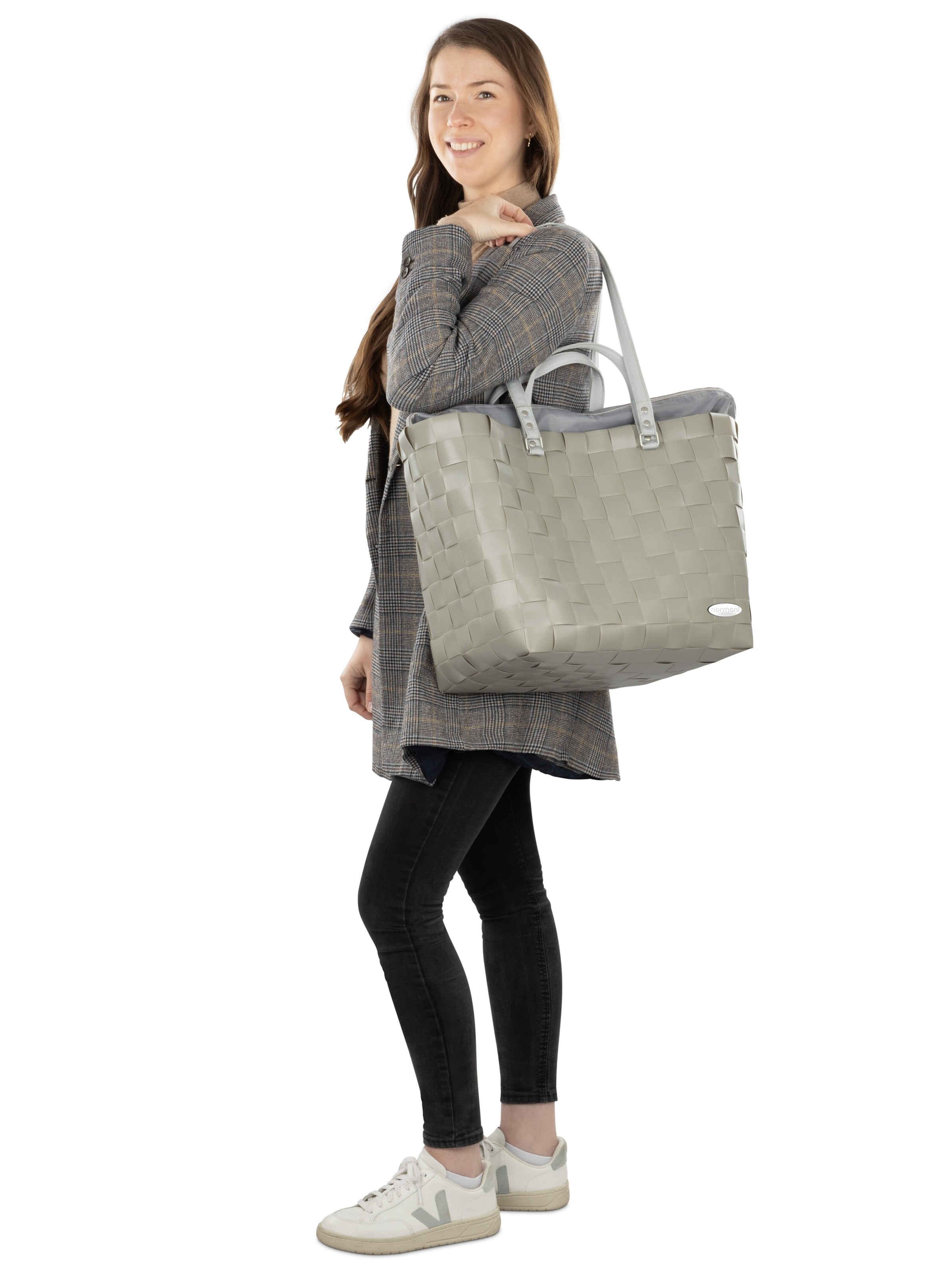 normani Shopper 'Tamanarte' in Grey: front