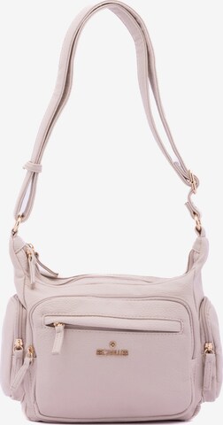 Borsa a spalla 'Borsa a Spalla Donna B Cavalli Ecopelle Zip' di B. Cavalli in beige: frontale