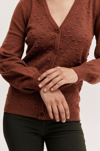 Cardigan 'NONINA' b.young en marron