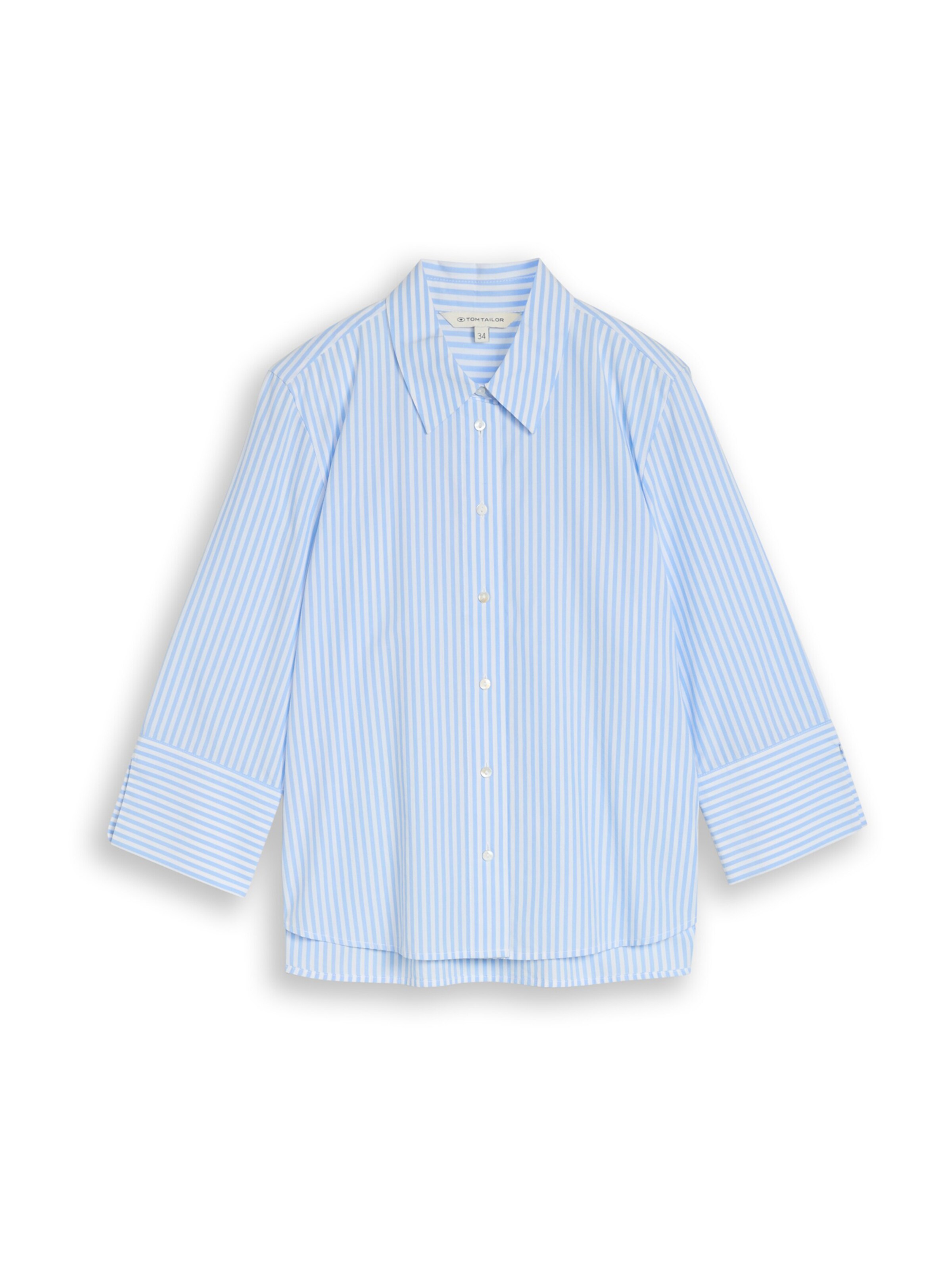 TOM TAILOR - Blusa en azul: frente