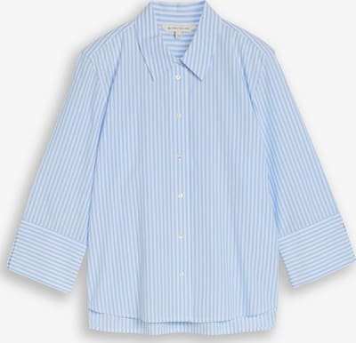 TOM TAILOR Bluse in hellblau / weiß, Produktansicht