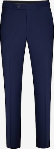 Digel Regular Pleated Pants in Blue: front