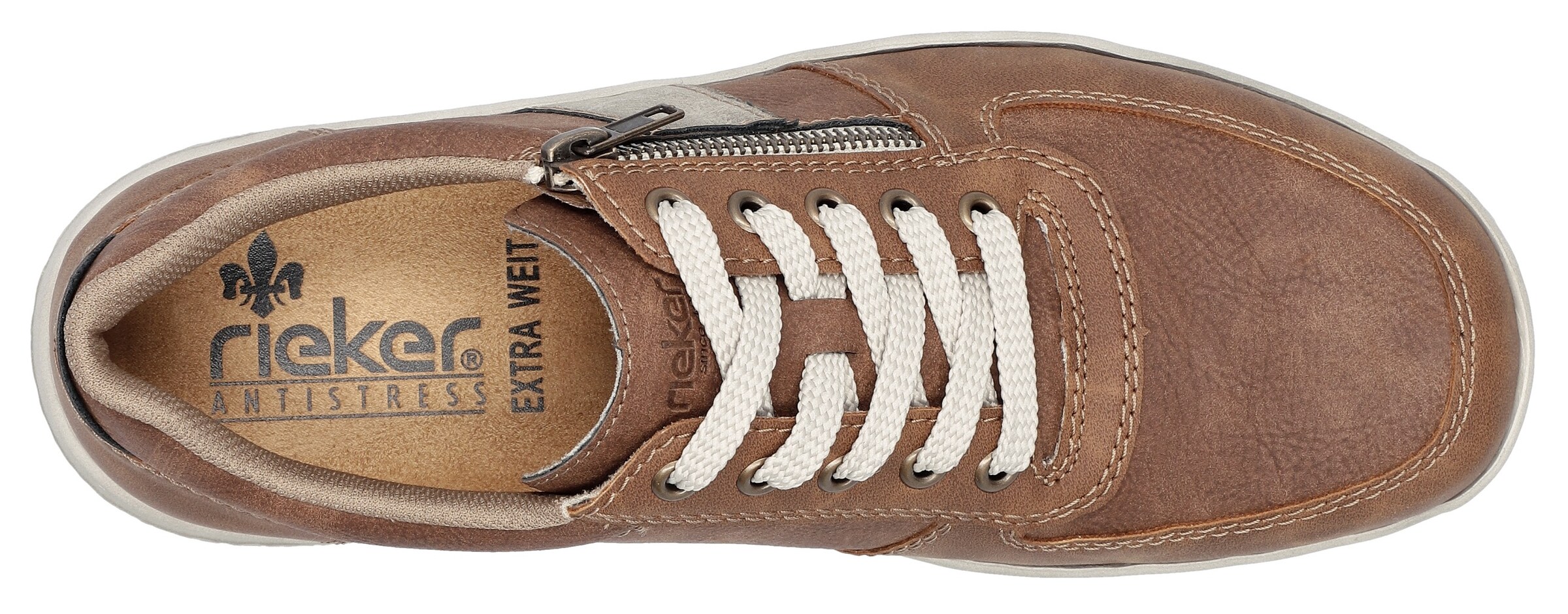 Chaussure de sport à lacets '03500' Rieker en marron