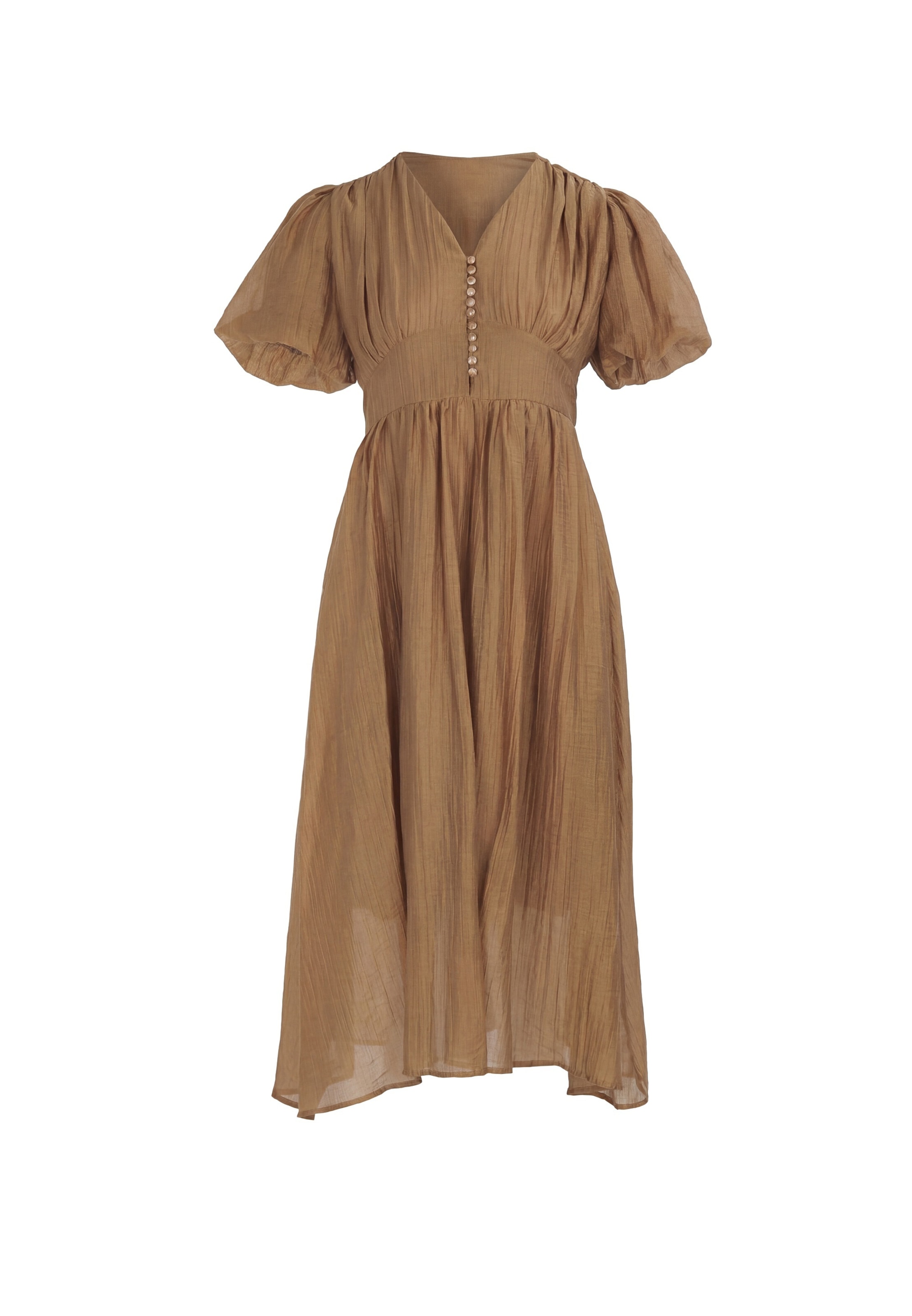 usha FESTIVAL - Vestido en marrón: frente