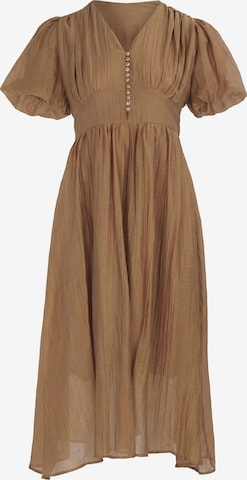 usha FESTIVAL - Vestido en marrón: frente