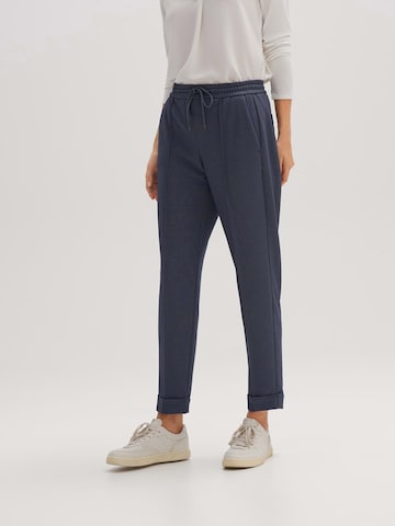 OPUS Slimfit Broek 'Melvy' in Blauw: voorkant