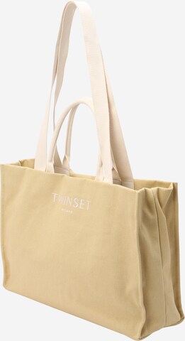 Twinset Torba shopper w kolorze beżowy