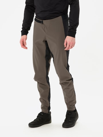 VAUDE Regular Outdoorbroek 'Moab Pro SFT' in Bruin