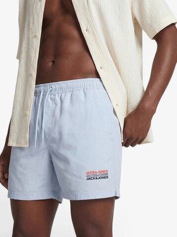 JACK & JONES - Bermudas 'JPSTMAUI SUNRISE' en azul