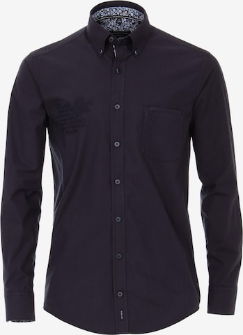 CASAMODA Regular fit Business Shirt in Blue: front