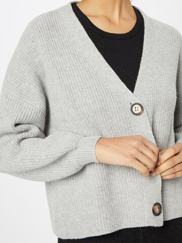 ABOUT YOU Knit Cardigan 'Kimberly' in Grey