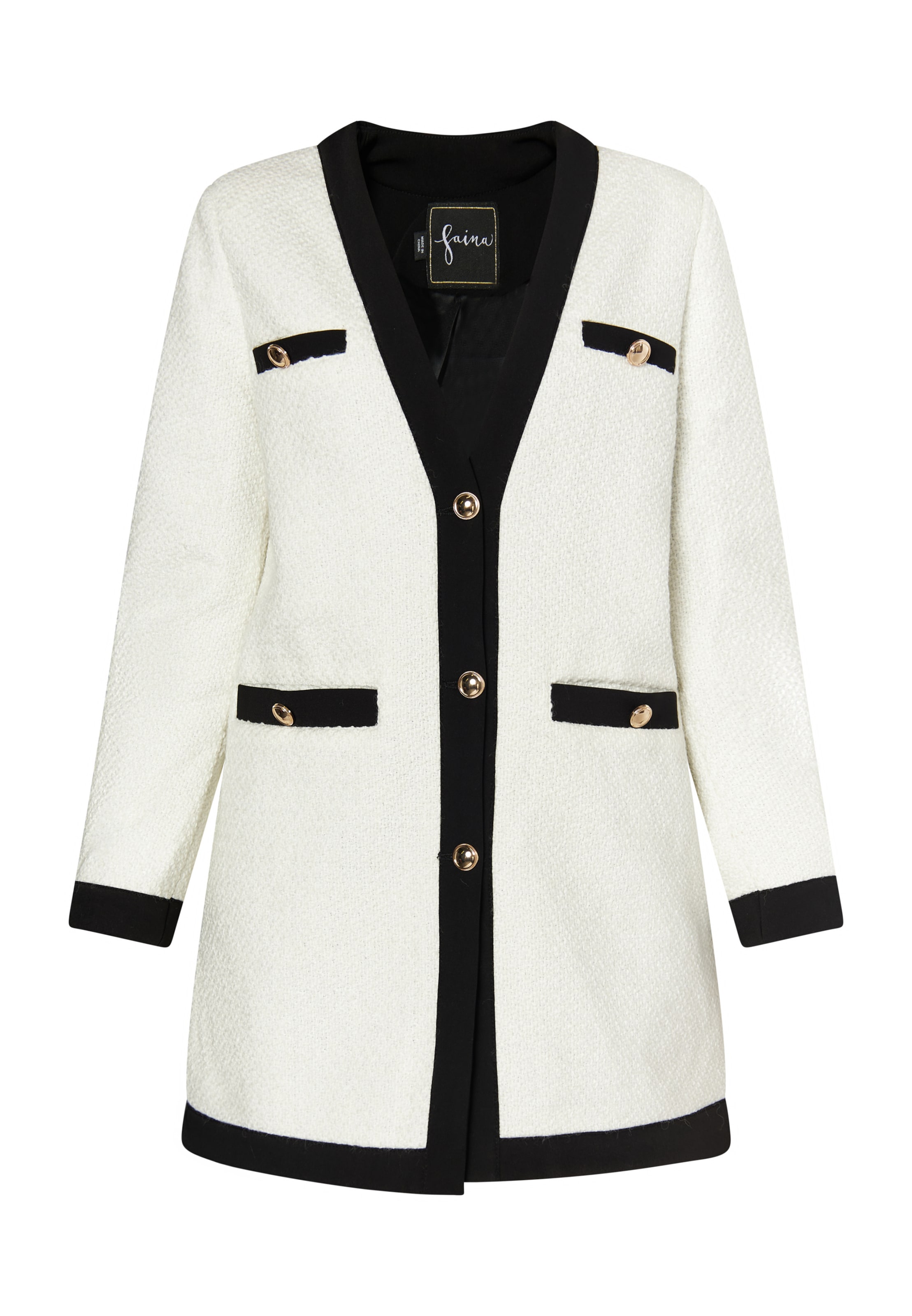 faina Blejzr – bílá: přední strana