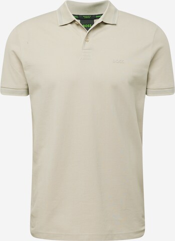 T-Shirt 'Pio 1' BOSS en beige : devant
