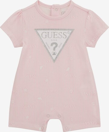 GUESS Dungarees in Pink: front