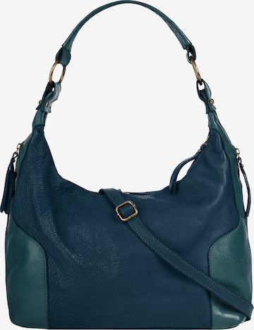Cabas Samantha Look en bleu : devant