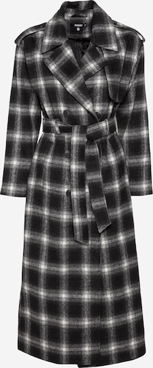 Missguided Starpsezonu mētelis melns / balts, Preces skats