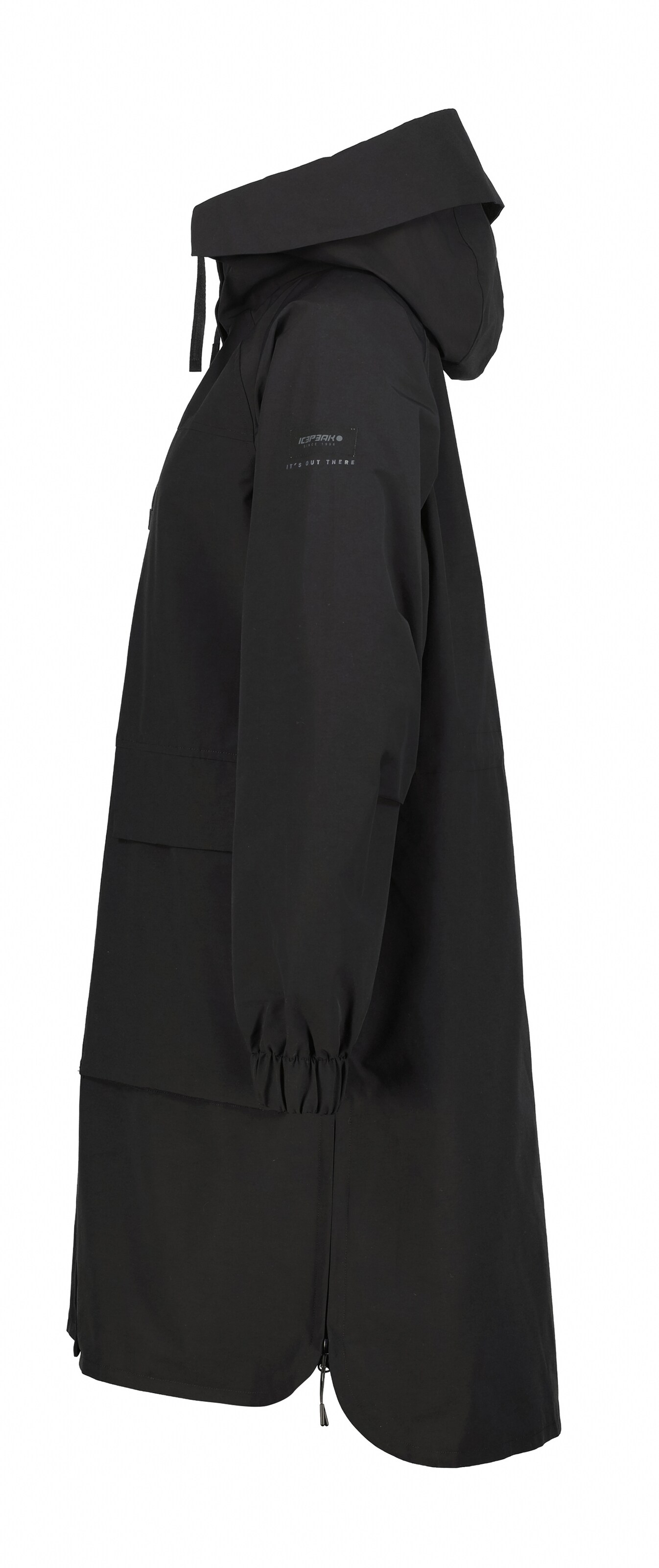 ICEPEAK Raincoat 'Abbenville' in Black