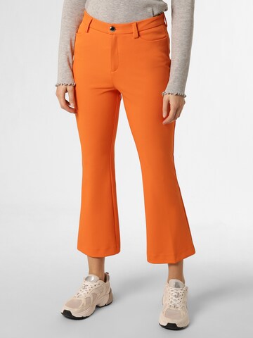 MAC Pants 'Aida Kick' in Orange: front
