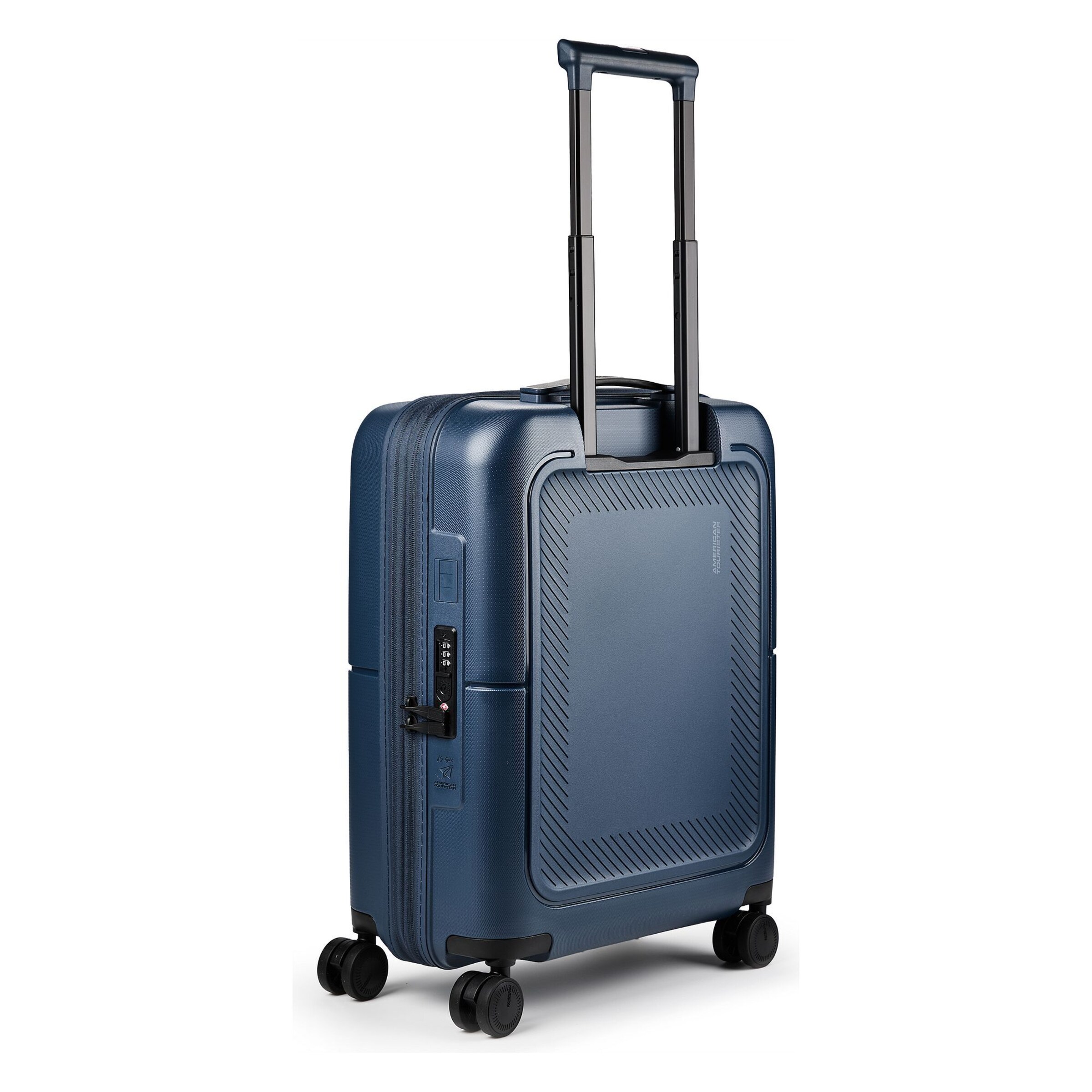 American Tourister Trolley in Blau