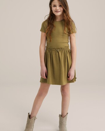 Robe WE Fashion en vert : devant