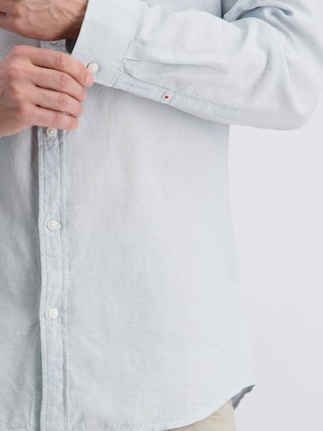 PIERRE CARDIN Regular fit Overhemd in Blauw