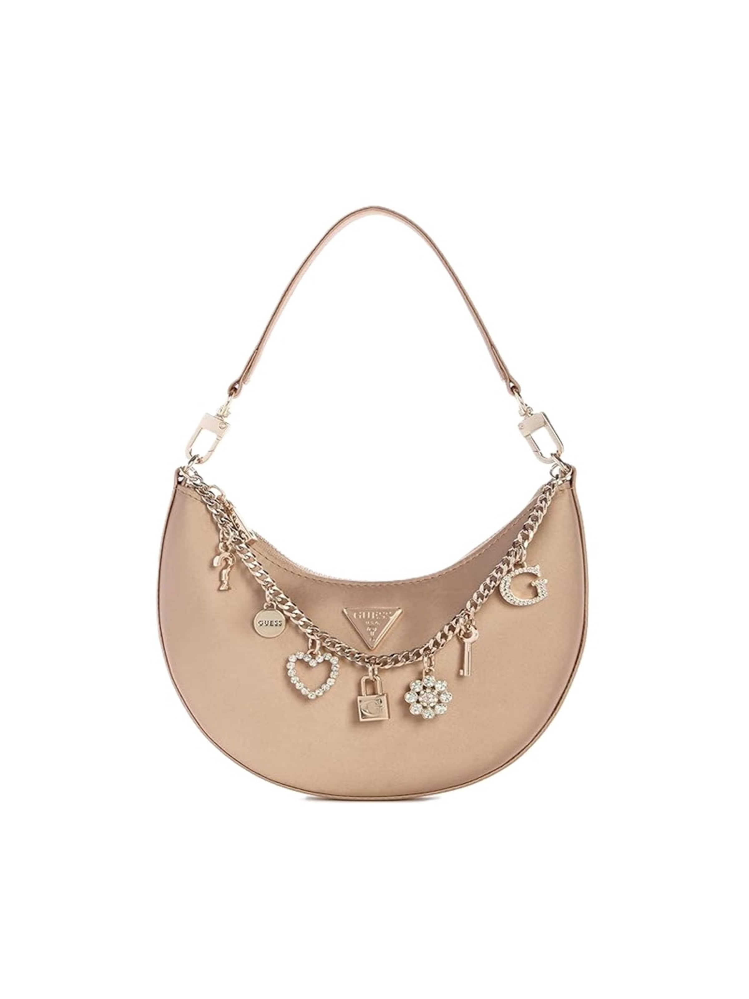 Borsa a spalla 'ES993172' di GUESS in beige: frontale