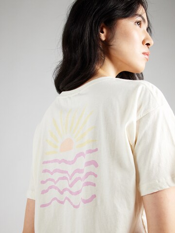 Kathmandu Shirt 'SUNRISE FLOWER' in Wit