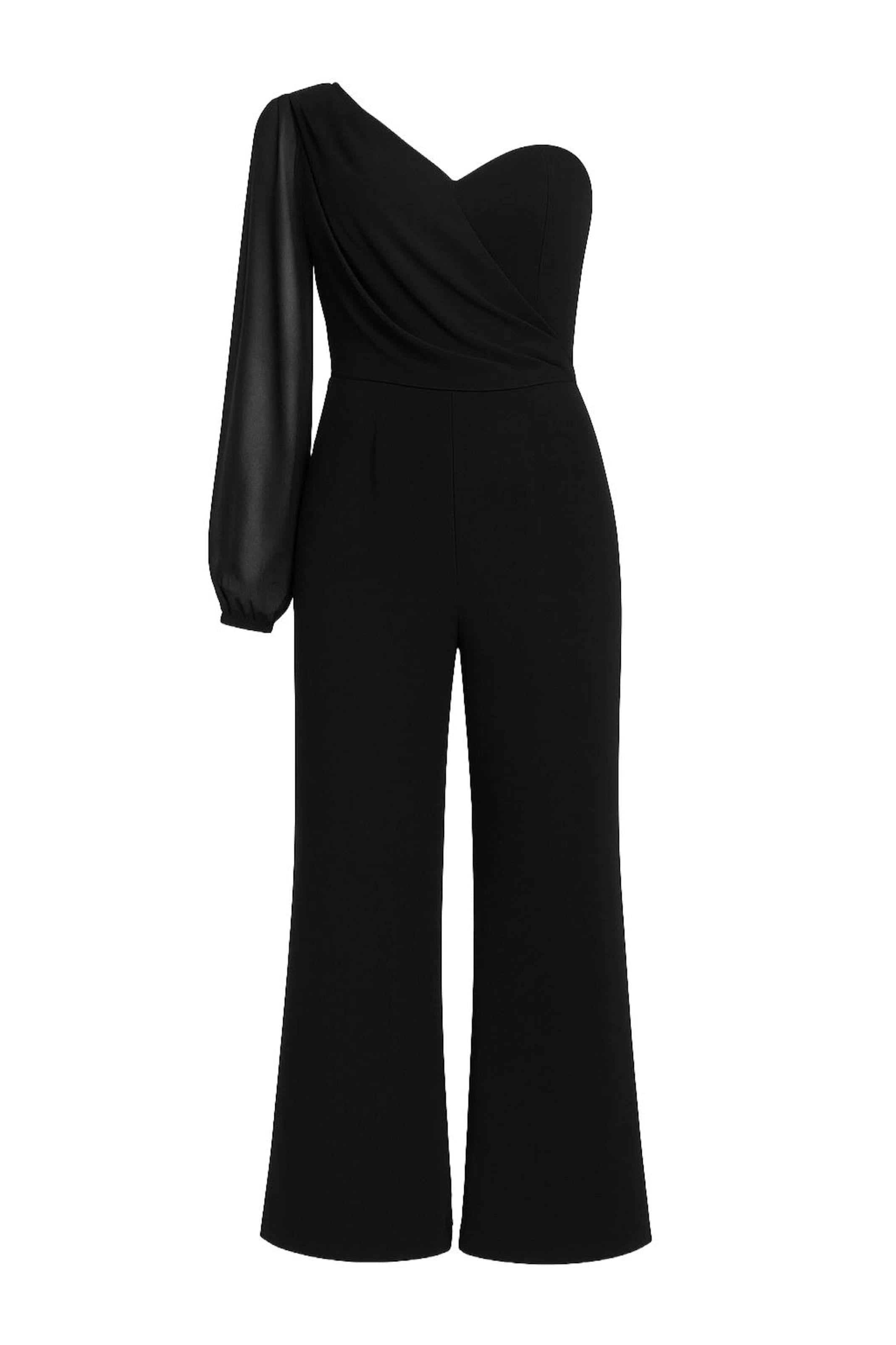 WOMAN VISION Jumpsuit in Zwart: voorkant