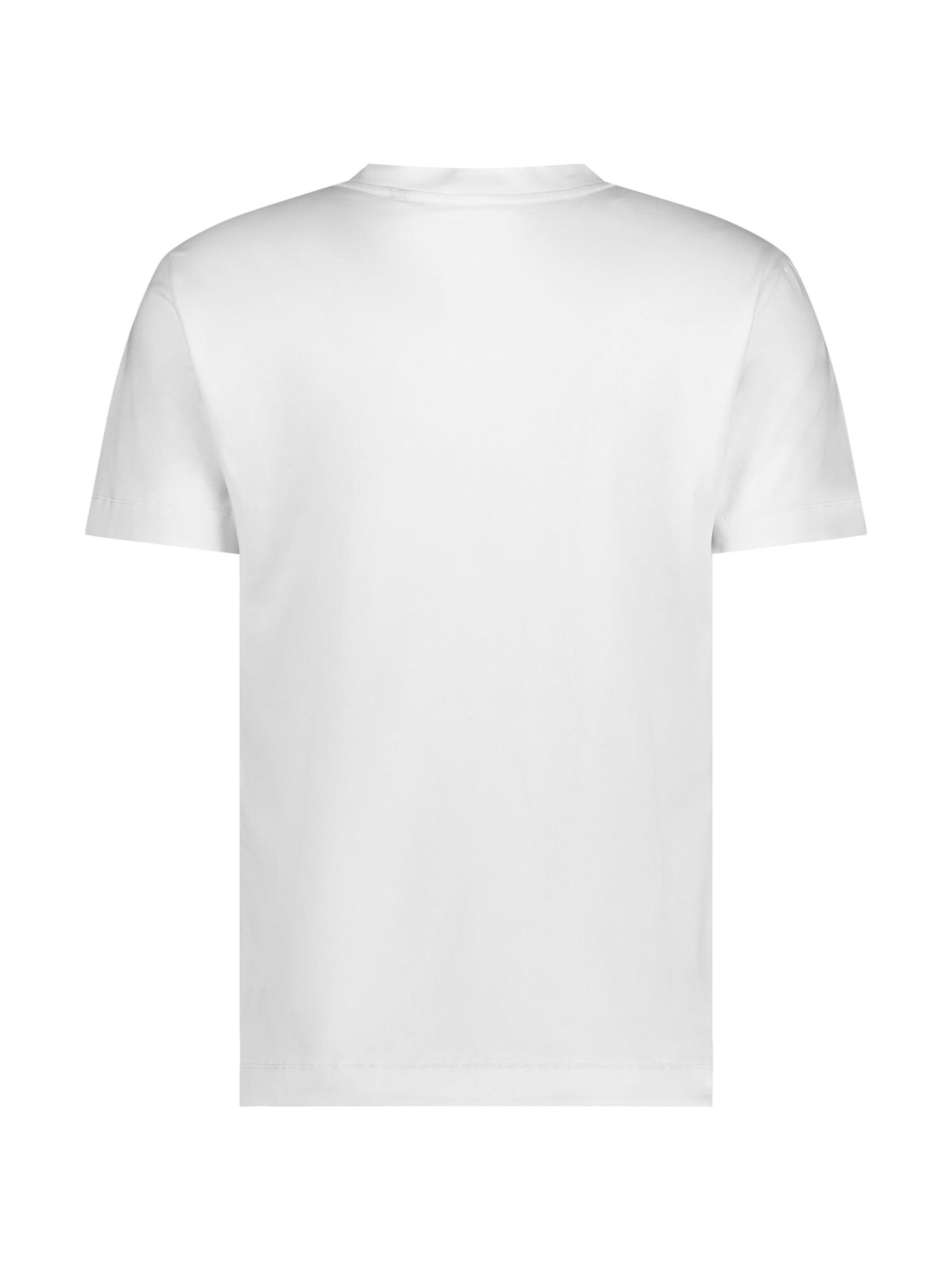 Maglietta 'KEANU' di SUPERREBEL® GEAR in bianco