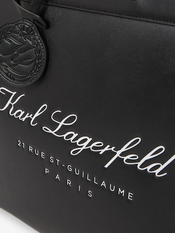 Karl Lagerfeld Handtasche 'Hotel' in Schwarz