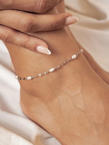 Bijoux de pied 'Rolo' Hey Happiness en argent : devant