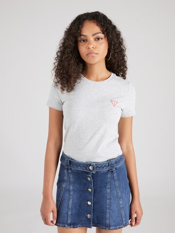 T-shirt GUESS en gris : devant