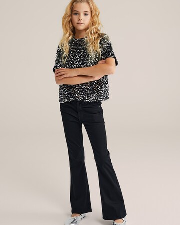 T-Shirt WE Fashion en argent